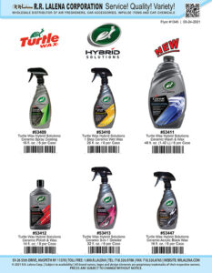#1345 - Turtle Wax, Hybrid Solutions Car Care Products