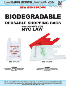 #1355a - Biodegradable Reusable Shopping Bags