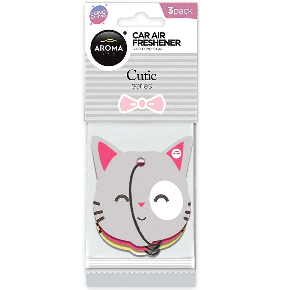 #83840 - 3Pack Cutie Cats Air Fresheners