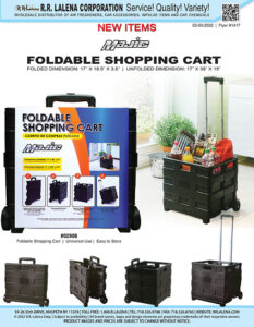 #1417 - Foldable Shopping Cart