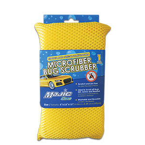 Microfiber Bug Scrubber. Scratch & Lint Free
