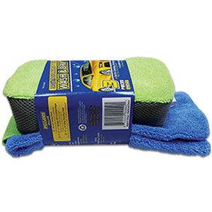 #02442 - Wash & Dry Combo (sponge, glass cleaning cloth and drying towel).
