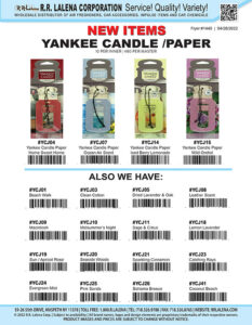 #1440 - Yankee Candle Paper