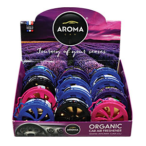 #92090 - Organic Cans, 12-Unit Display, ass't fragrances