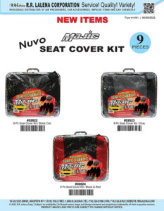 #1461 - 9Pc Seat Cover Kit