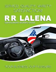 R.R. LALENA'S SUPPLEMENT CATALOG